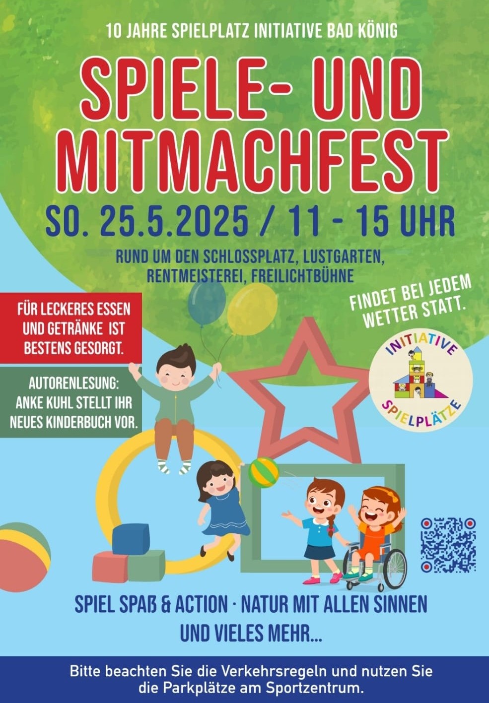 Flyer Spiel- und Mitmachfest